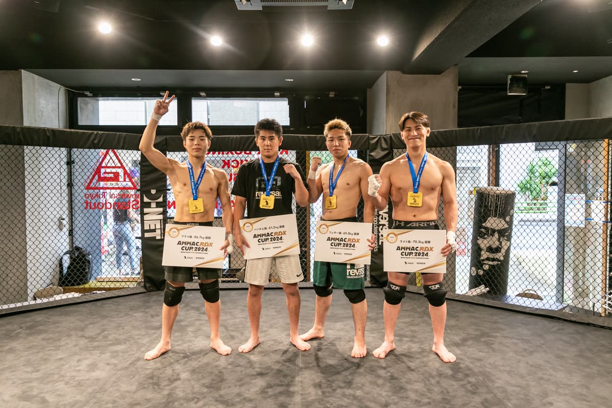 6/16に初開催されたJMOC (日本MMA審判機構)が競技運営で協力するアマチュアMMA大会「AMMAC RDX CUP」大会レポート