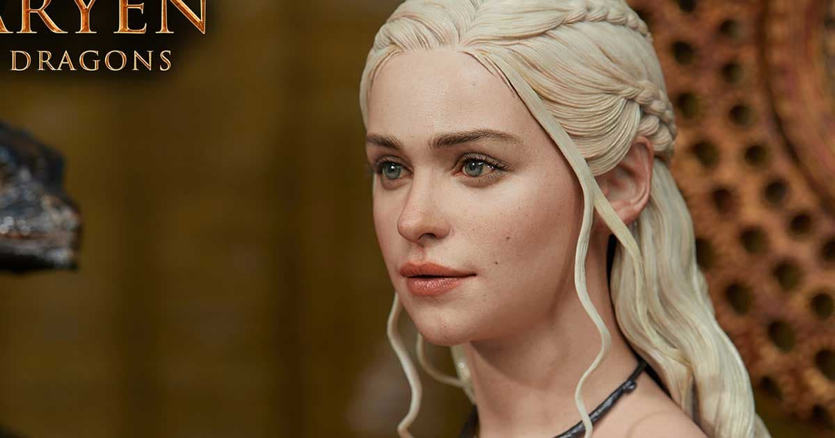 「ゲーム・オブ・スローンズ」より“ドラゴンの母”デナーリス・ターガリエンが1/4スケールのハイエンド・フィギュアで商品化！