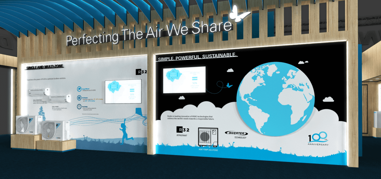 【ダイキン】米・空調冷熱展「The 2024 AHR Expo」において 脱炭素化ソリューションを提案