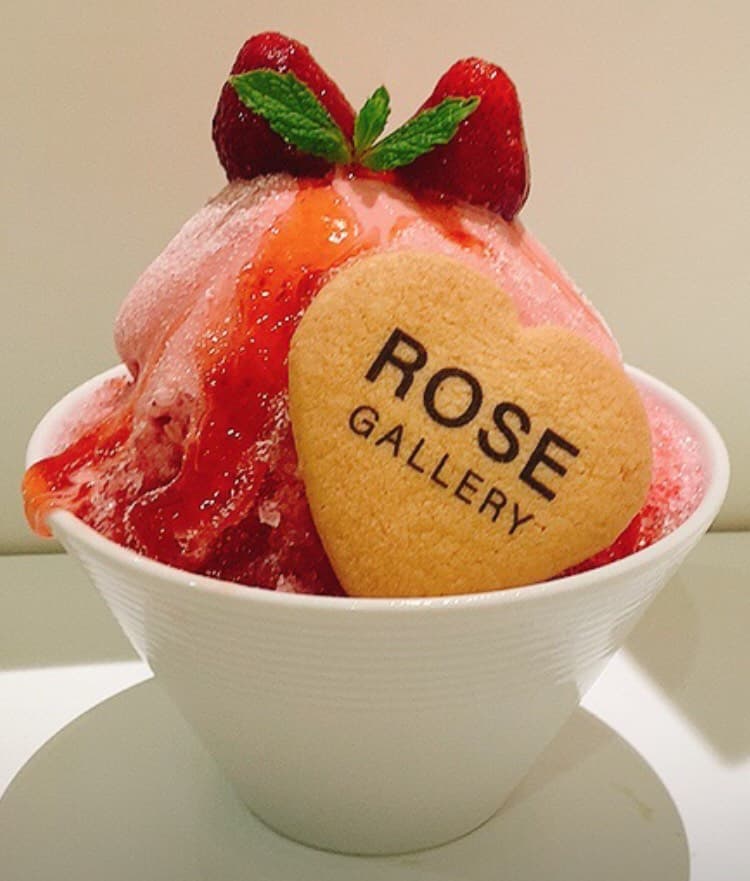 【夏のスイーツ】オリジナルかき氷が今年の夏のおすすめ！スペシャルいちごやマンゴーのかき氷 ROSE GALLERYのカフェにて新発売！