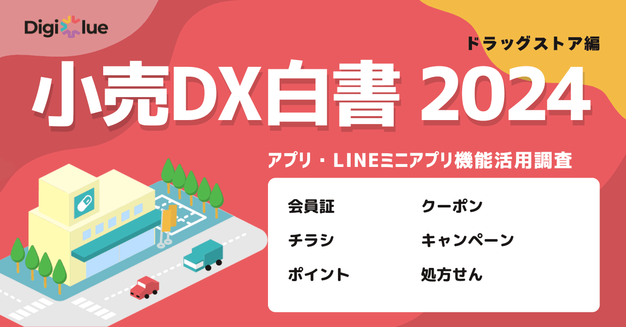 デジクル、ドラッグストアのアプリ・LINEミニアプリの活用状況を把握する調査を実施