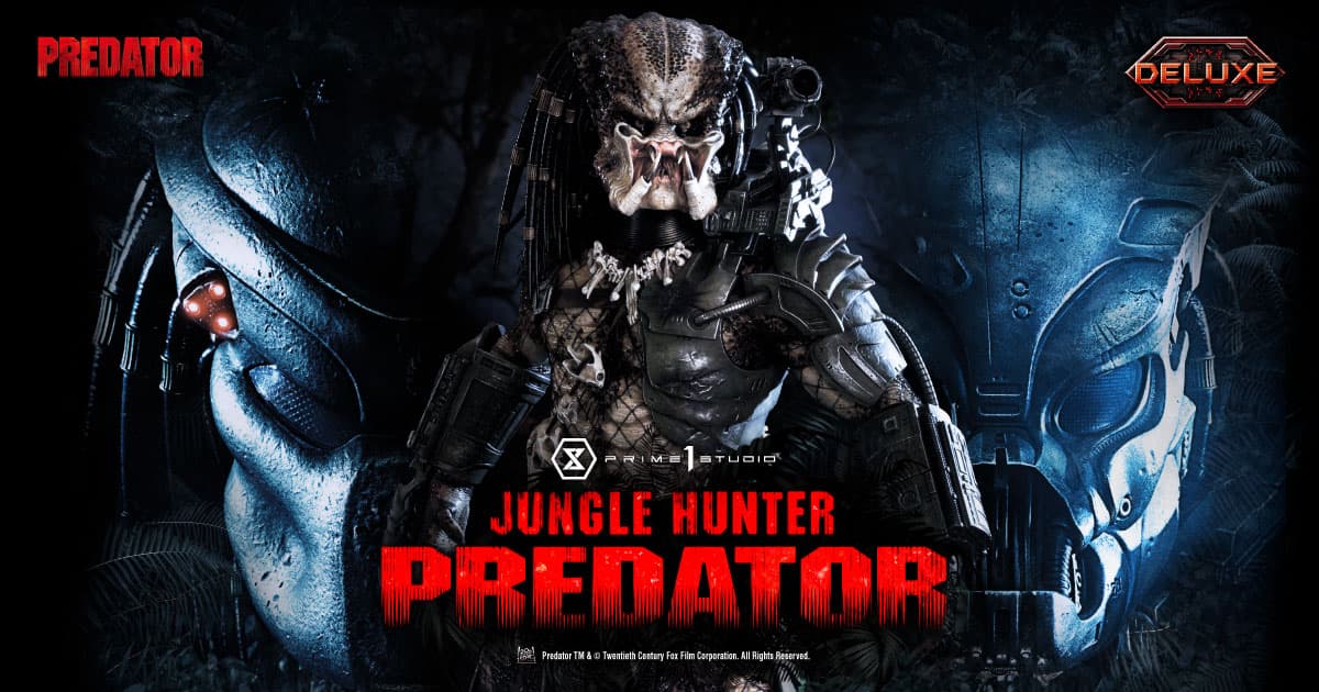 プレデターファン必見！シリーズの原点「PREDATOR」からジャングルハンター・プレデターが1/3スケールで登場！