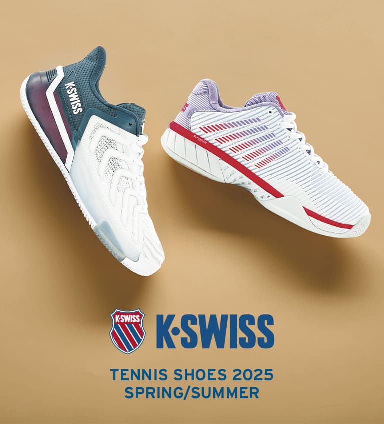 テニスシューズ「K-SWISS（ケイスイス）」のNEWモデルを4機種新発売