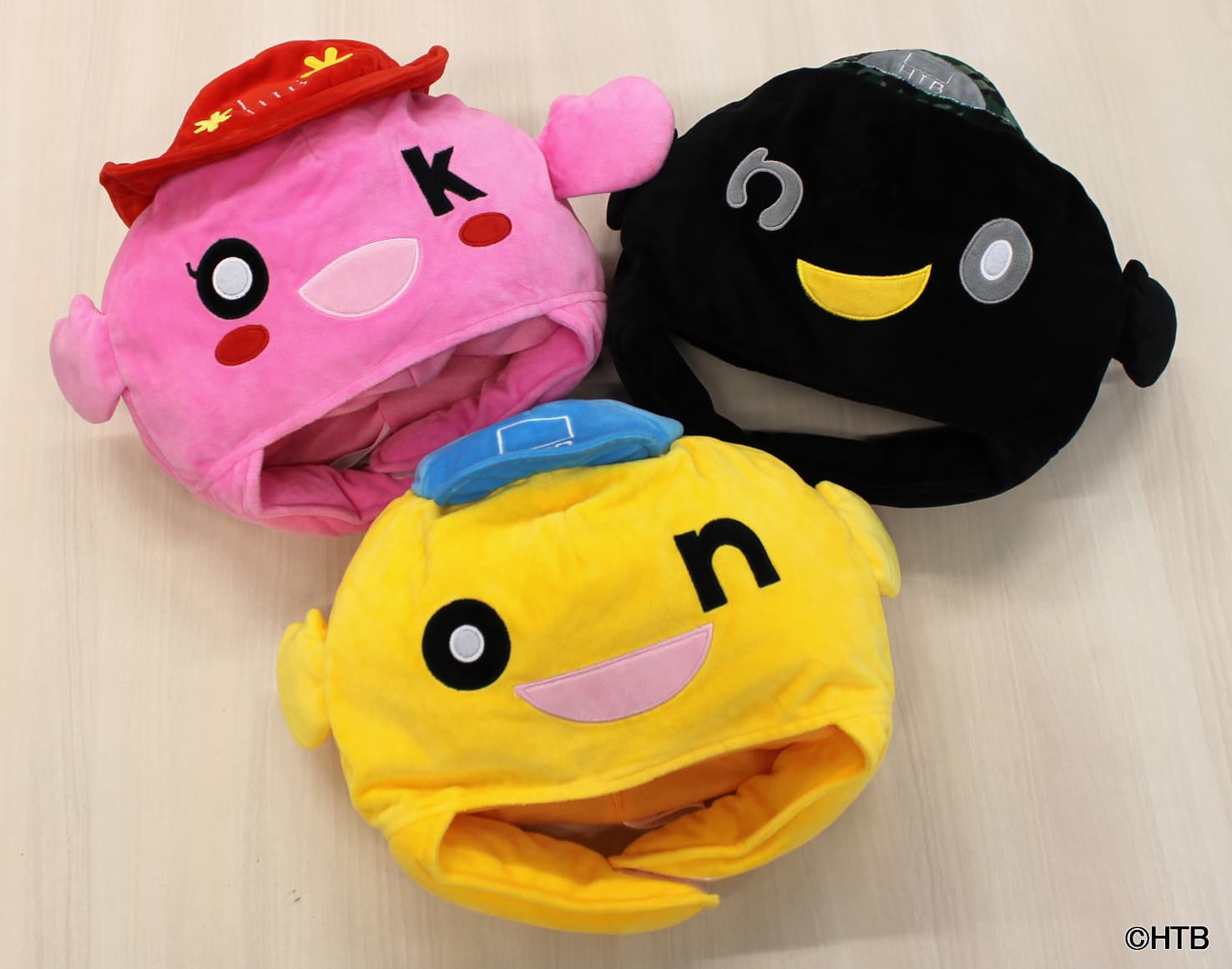 HTB北海道テレビのマスコットキャラクター「onちゃん DX CAP(デラックスキャップ)」新発売！／かぶれば あなたも onちゃんズに大変身！