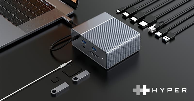 【米Hyper社】超高速データ転送に対応したUSB-Cハブ/ドッキングステーション 「HyperDrive Gen2」新発売 　～業界唯一のポート組合せ、2倍のスピード＆パワーを実現～