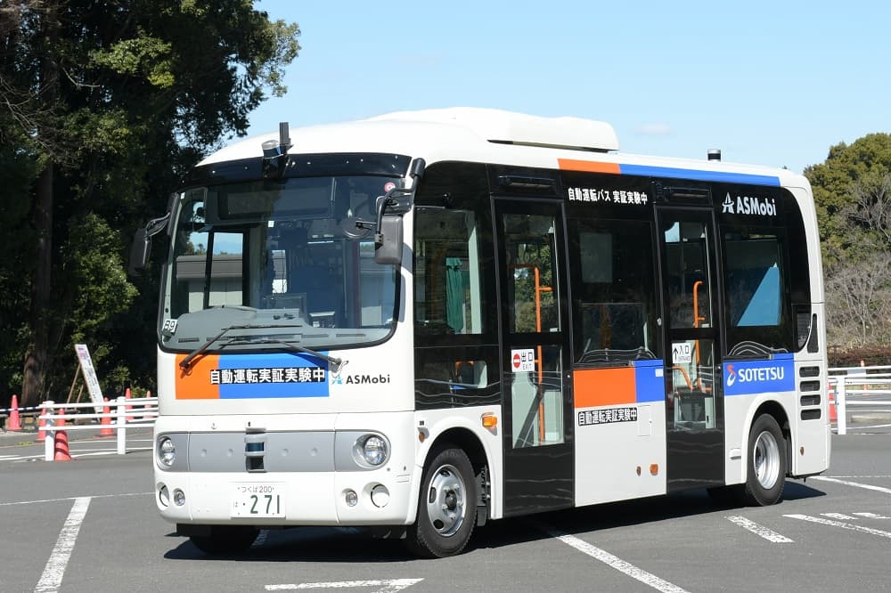 小型バスを用いた自動運転の実証実験を実施【相鉄バス・先進モビリティ・東海理化・横浜市経済局】