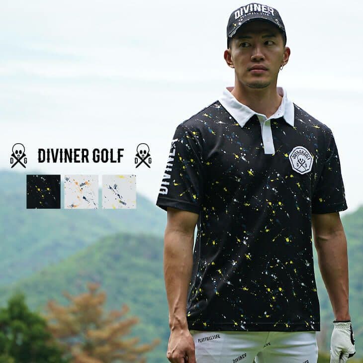 【ゴルフウェアブランド】DIVINER GOLFが2022年夏の新作コレクション５点を発表。