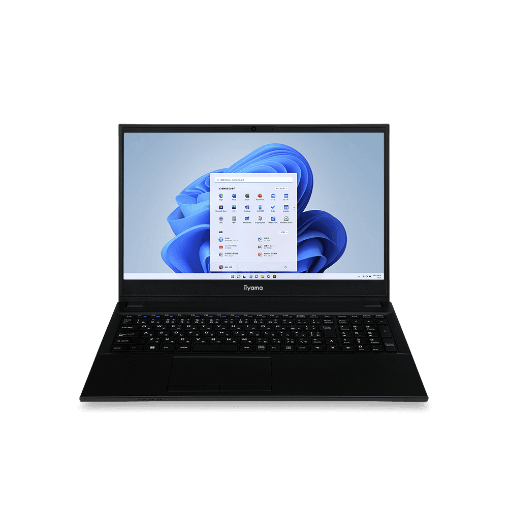 iiyama PCより、第12世代インテル® Core™ プロセッサー搭載 光学ドライブ内蔵15型ノートパソコン発売