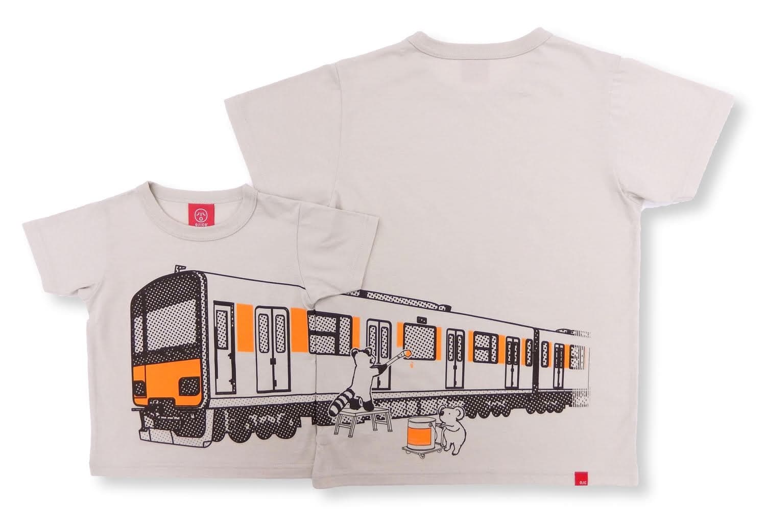 車体の塗装はボクたちにお任せ！「SHINY ORANGE」が映える「東武50000系」新作TシャツがOJICOから登場！