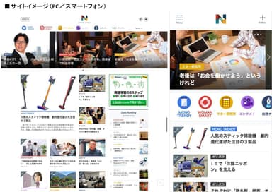 ライフスタイルに知的な刺激を提供する情報サイト