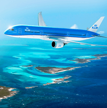 KLMのボーイングB787-9