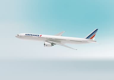 エールフランスのボーイングB777-200