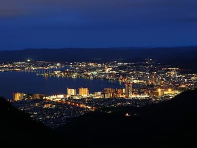 びわ湖の夜景