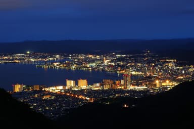 びわ湖・大津の夜景