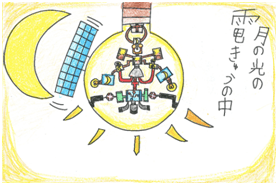 総合グランプリ［月の光の電気＆ソーラーパネル］