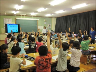 近隣の小学校で行っている「環境出前授業」