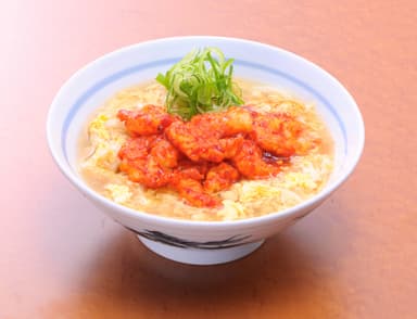 ピリ辛海老あんかけうどん