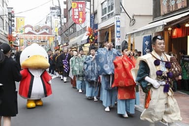 平成27年度のお練りの様子