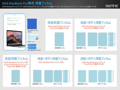 5つのバリエーションでパッケージ展開