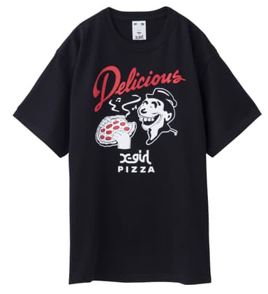 X-girl×Delicious Pizza S/S TEE(2)