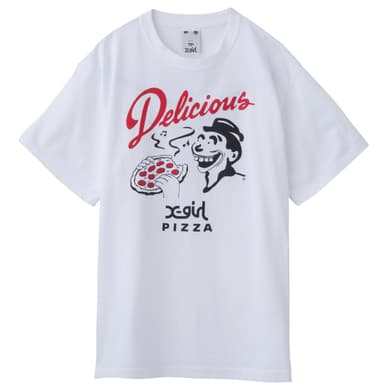 X-girl×Delicious Pizza S/S TEE(1)