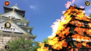 AR豊臣天守炎上