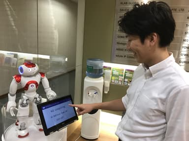 人型ロボットNAO活用イメージ