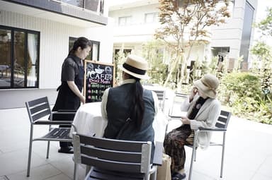 地域交流カフェの様子