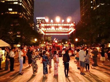 「東京丸の内盆踊り」過去開催の様子