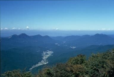 三峰山から見た景色