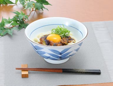 秋なすのそぼろ味噌うどん　並490円（税込）