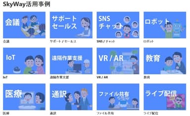 SkyWay活用事例