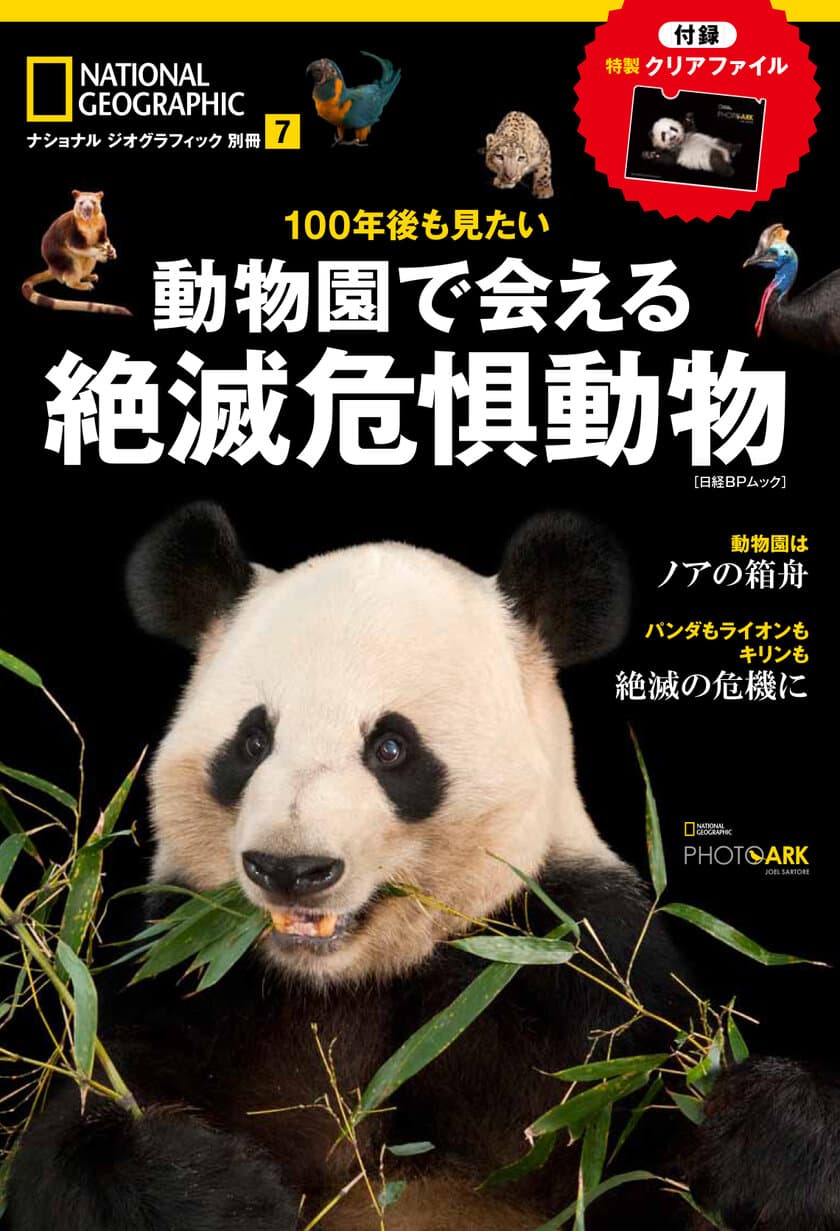 『100年後も見たい 動物園で会える絶滅危惧動物』
10月16日（月）発売