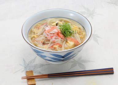 蟹たまあんかけうどん  並540円（税込）