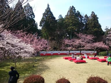 憲深林苑にて朝がゆの朝食