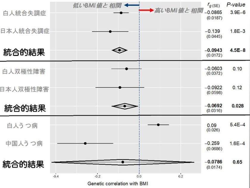 統合失調症のリスクと生まれ持った「やせ傾向」は関係する？
体型と精神疾患