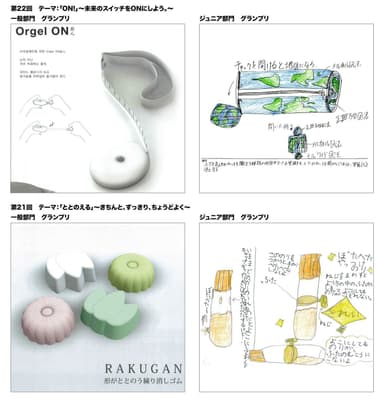 文房具アイデアコンテスト過去受賞作品