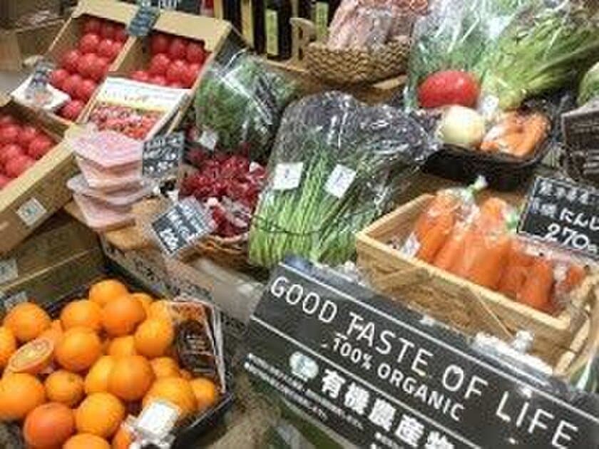 有機野菜の「ビオ・マルシェの宅配」、
京阪電車枚方市駅にて
「Organic & Natural Marche」を開催