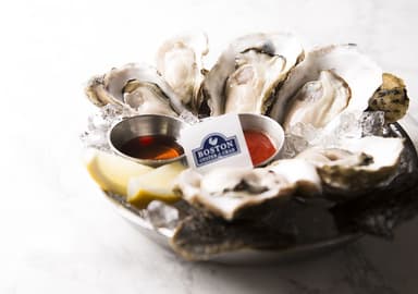 BOSTON OYSTER＆CRAB：生牡蠣6種盛り合わせイメージ