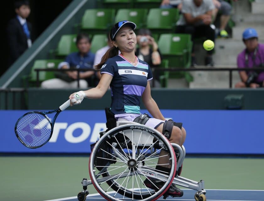 車いす女子テニストッププレイヤーが対戦　
エキシビションマッチを9月23日に開催