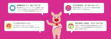 特徴3：親しみやすい、キャラクター