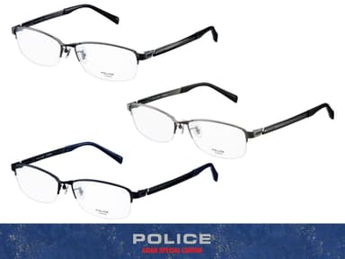 POLICE_VPL-911J (GUNMETAL) (SHIRLING GRAY) (BLUE BLACK)