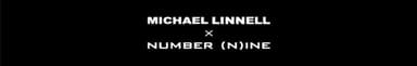 『MICHAEL LINNELL ×　NUMBER (N)INE』ロゴ