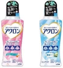 図4：弱水流コースのときはおしゃれ着用洗剤を使用。