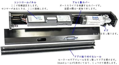 後付自動ドアキット　オートスライド