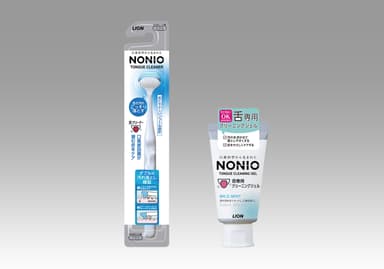 NONIO 舌クリーナーとNONIO 舌専用クリーニングジェル