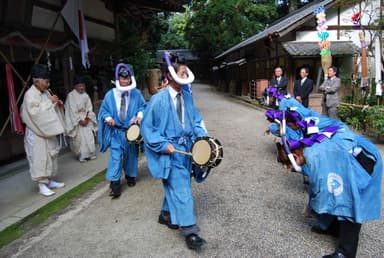 大柳生の宮座行事