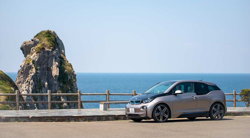 壱岐島の高級旅館「海里村上」が
電気自動車BMW i3レンタカーサービスを開始