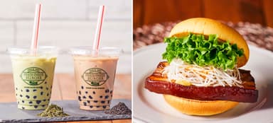 大人のタピオカドリンク＆『トンポーロ―バーガー』