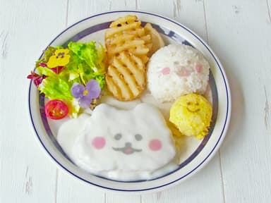 ほわころくらぶのなかよしプレート